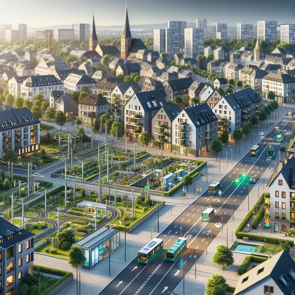 Einfluss der Infrastruktur auf Bodenrichtwerte im Vaalserquartier Aachen